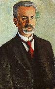 August Macke, Bildnis Bernhard Koehler